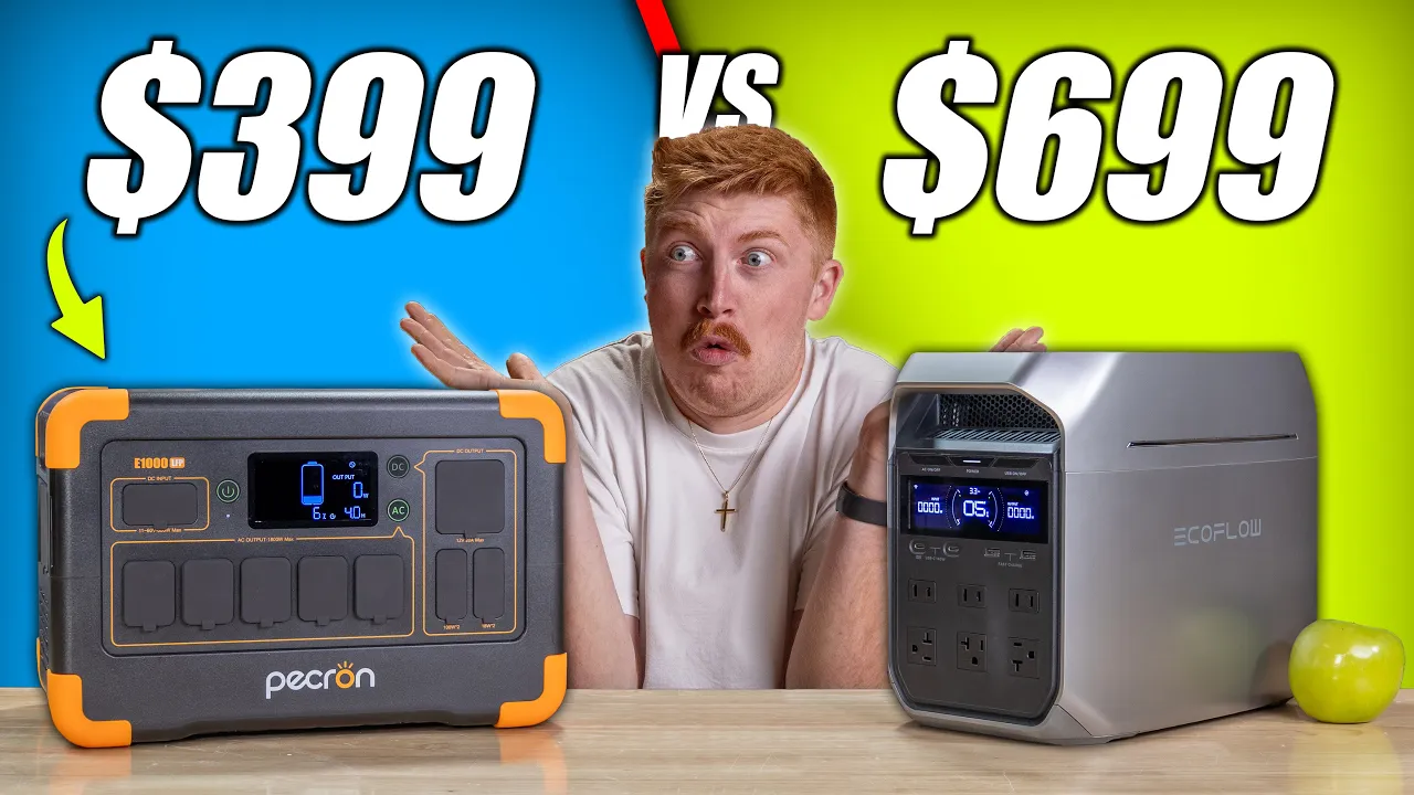 EcoFlow DELTA 3 Plus vs Pecron E1000: Better Value?